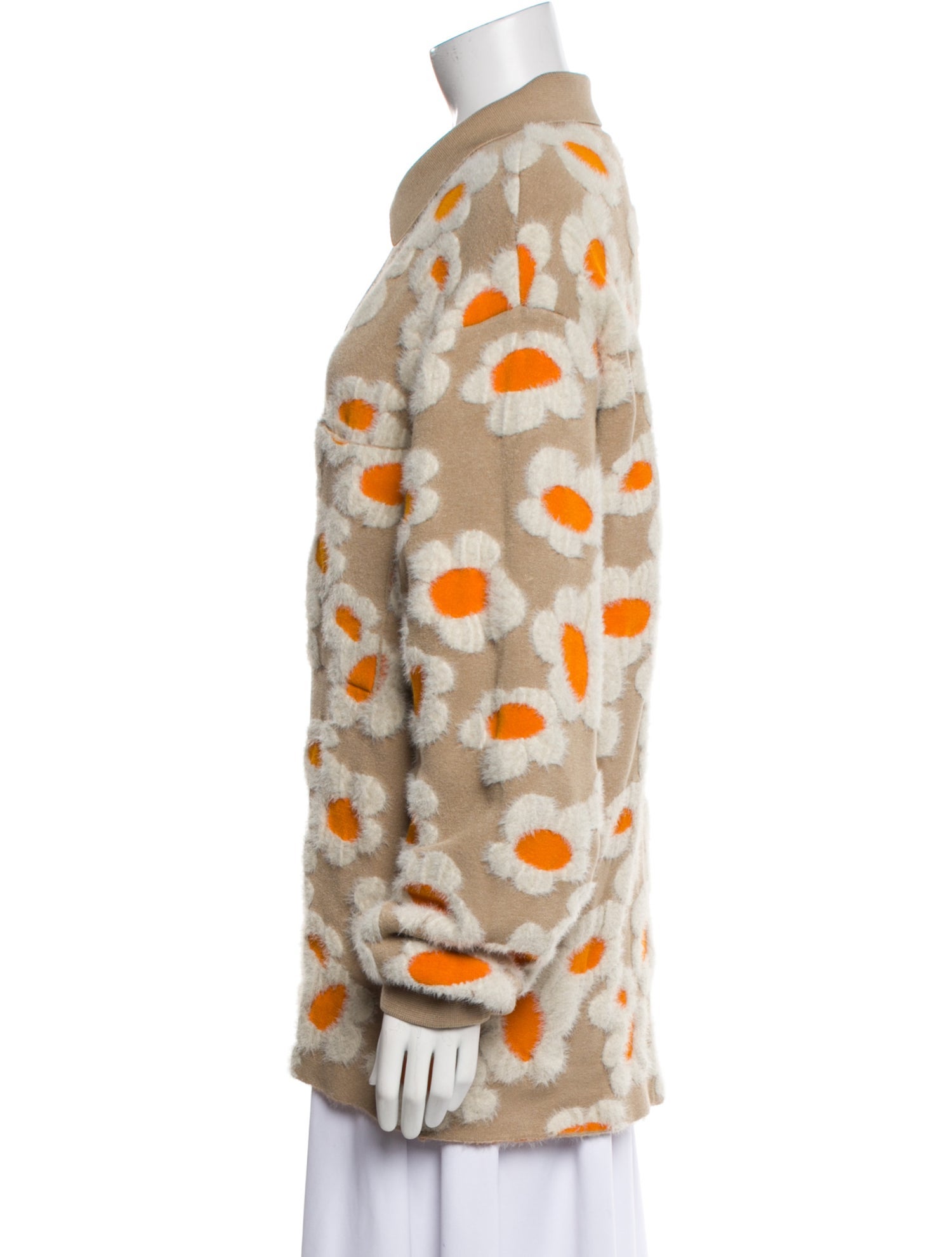 Jacquemus Printed Faux Fur Jacket